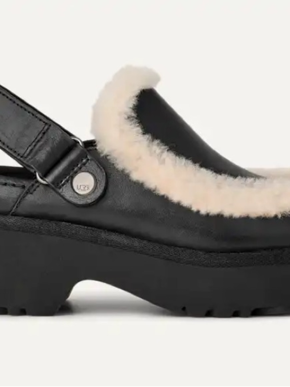 Ugg Esmee Clog Black 7 - Picture 2 of 4